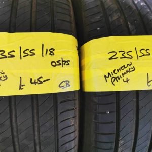 235 / 55 / 18 MICHELIN PRIMACY 4 TYRES