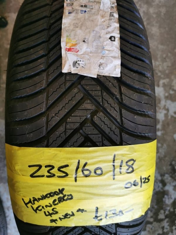 235 / 60 / 18 HANKOOK KINERGY 4S TYRE - NEW - FITTING AVAILABLE - Image 1