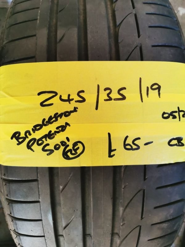 245 / 35 / 19 BRIDGESTONE POTENZA S001 RUN FLAT TYRE - FITTING AVAILABLE - Image 1