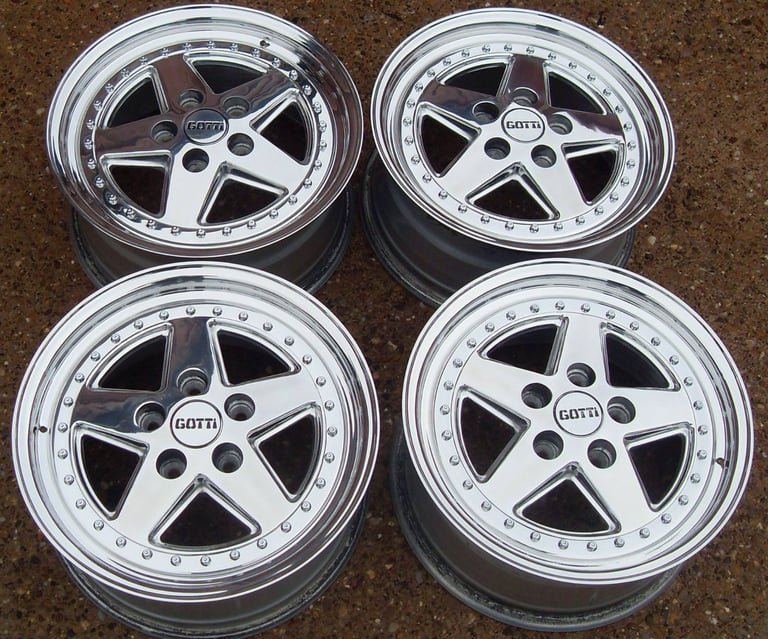 image-541.jpeg 17" GENUINE GOTTI SPLIT RIM ALLOY WHEELS / TYRES - Image 1