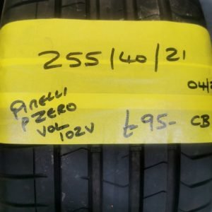 255 / 40 / 21 PIRELLI PZERO VOL TYRE - FITTING AVAILABLE