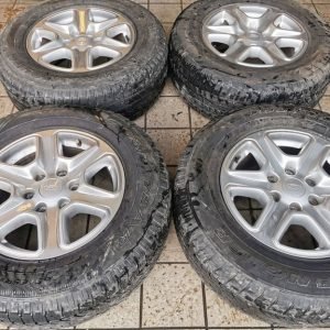 17" FORD RANGER ALLOY WHEELS / GOODYEAR WRANGLER TYRES