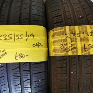 235 / 55 / 19 PIRELLI SCORPION VERDE TYRES - TWO AVAILABLE