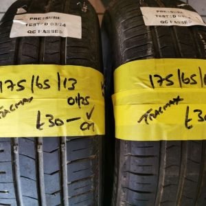 175 / 65 / 13 TRACMAX TYRES - TWO AVAILABLE