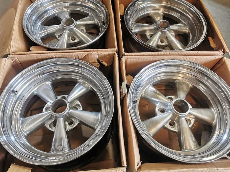 17" AMERICAN RACING DEEP DISH CHEVROLET WHEELS 8 X 17" 5 X 110 FITMENT