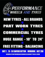 155 / 12C  NANKANG COMMERCIAL TYRES ON TRAILER WHEELS - FOUR AVAILABLE - Image 3
