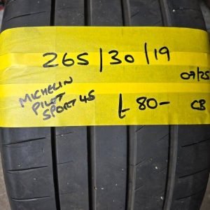 265 / 30 / 19 MICHELIN PILOT SPORT 4S TYRE - FITTING AVAILABLE