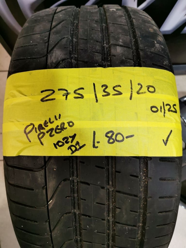275 / 35 / 20 PIRELLI P ZERO 102Y D1 TYRE - FITTING AVAILABLE