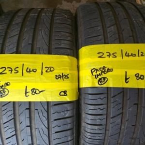 275 / 40 / 20 PACE IMPERO RUN FLAT TYRES - TWO AVAILABLE