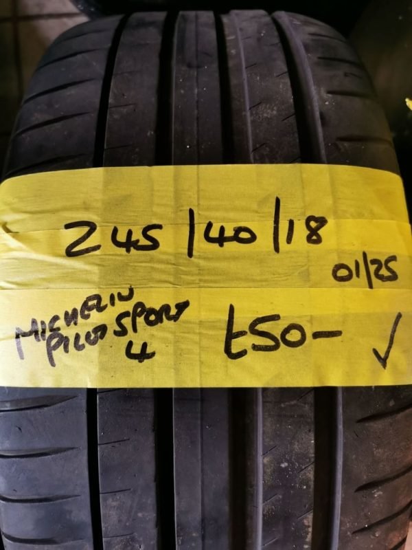 245 / 40 / 18 MICHELIN PILOT SPORT 4 TYRE - FITTING AVAILABLE - Image 1