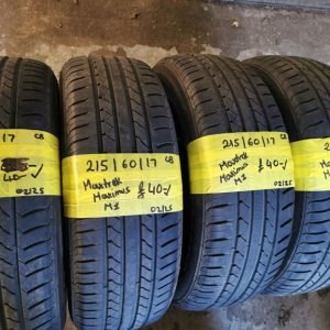 215 / 60 /17 MAXTRAK MAXIMUS M1 TYRES - FOUR AVAILABLE