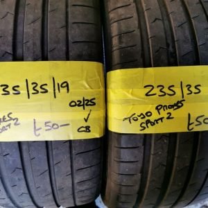 235 / 35 / 19 TOYO PROXES SPORT 2 TYRES - TWO AVAILABLE