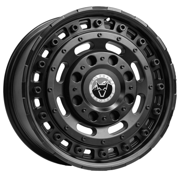 18" WOLFRACE EXPLORER ALLOY WHEELS / NEW TYRES - 5 X 108 FITMENT - FORD TRANSIT CONNECT - Image 1