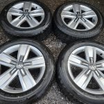 17"  GENUINE VOLKSWAGEN T6 DAVENPORT ALLOY WHEELS /  MATCHING TYRES