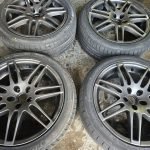 18" AUDI S LINE STYLE ALLOY WHEELS / NEW TYRES  5 X 112 FITMENT