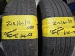 215 / 60 / 17  CONTINENTAL ECO CONTACT 6 TYRES - TWO AVAILABLE
