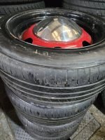 17" G P BANDED STEELS WITH MOON CENTRE CAPS  - 5 X 120 FITMENT  - VOLKSWAGEN T5 / T6 FITMENT - Image 7