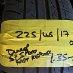 225 / 45 / 17  DUNLOP SP SPORT FAST RESPONSE TYRE