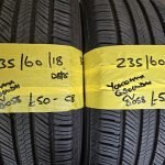 235 / 60 / 18  YOKOHAMA GEOLANDAR CV G058 TYRES  - TWO AVAILABLE