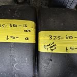 325 - 680 - 18  PIRELLI P ZERO  CHF  RACE / TRACK TYRES   - TWO AVAILABLE