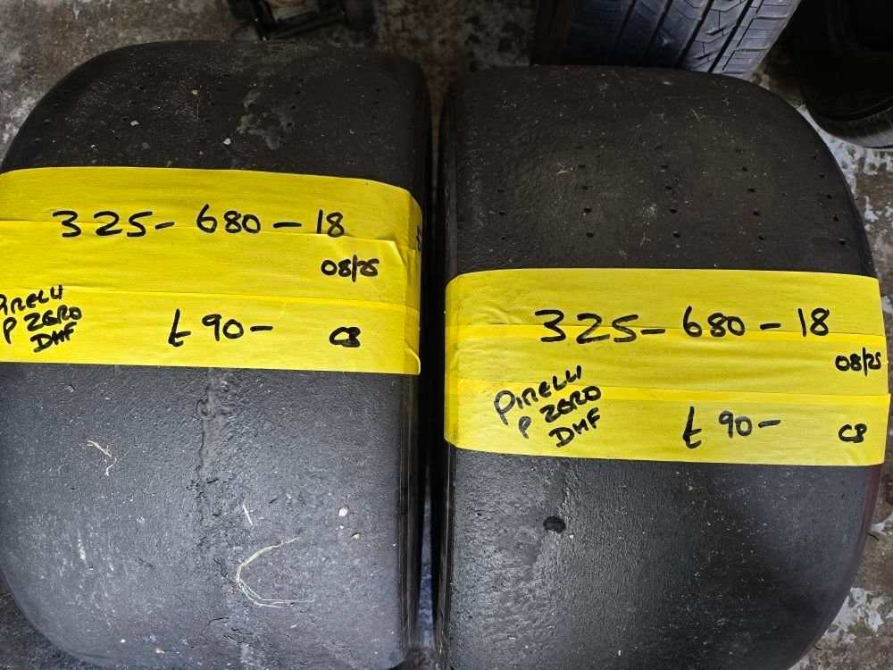 325 680 18 325 - 680 - 18 PIRELLI P ZERO CHF RACE / TRACK TYRES - TWO AVAILABLE - Image 1