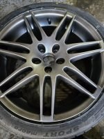 18" AUDI S LINE STYLE ALLOY WHEELS / NEW TYRES  5 X 112 FITMENT - Image 3