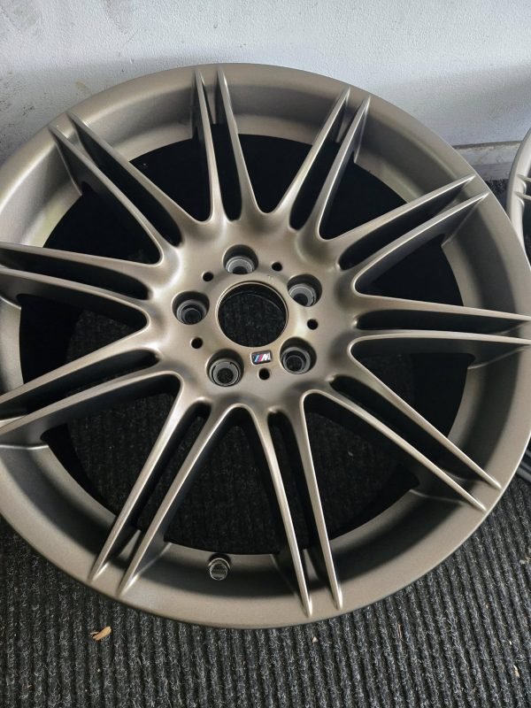 19" GENUINE BMW MOTORSPORT MV4  ALLOY WHEELS / NEW TYRES - BMW PERFORMANCE BRONZE - Image 3