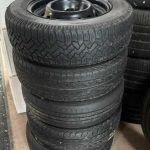 14" AUSTIN MONTEGO / MAESTRO STEEL WHEELS / TYRES - FIVE AVAILABLE