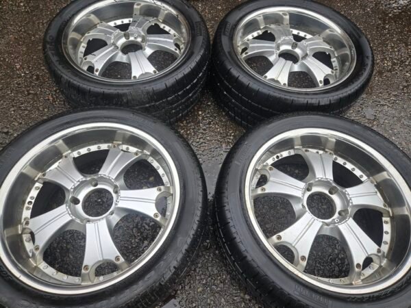 22" GENUINE RENNEN ALLOY WHEELS / TYRES PORSCHE FITMENT - Image 1
