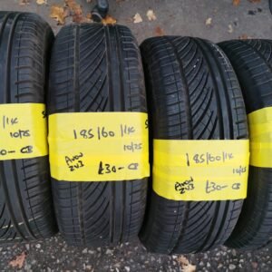 185 / 60 / 14  AVON ZV3 TYRES  - FOUR AVAILABLE