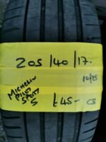 205 / 40 / 17  MICHELIN PILOT SPORT 5 TYRE