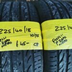 225 / 40 / 18  PIRELLI P ZERO NERO TYRES - TWO AVAILABLE