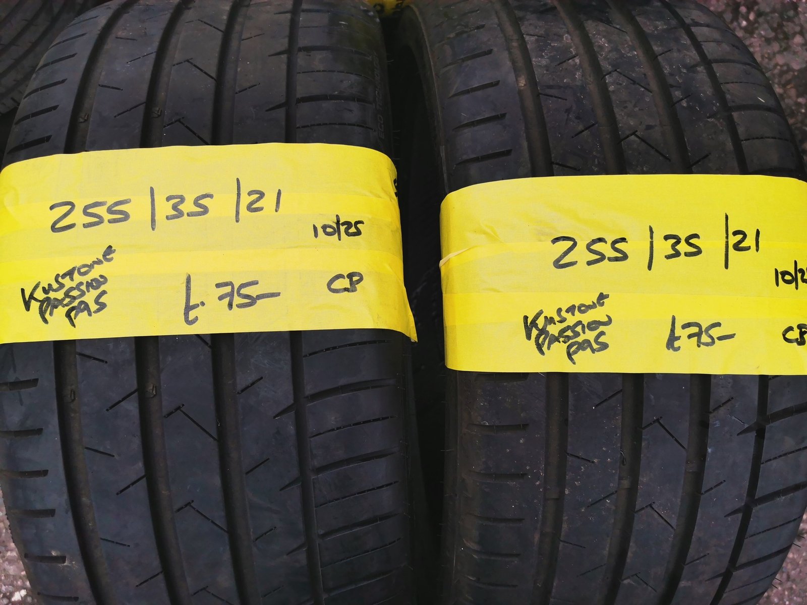 255 35 21 kustone passion 255 / 35 / 21 KUSTONE PASSION P9S TYRES - TWO AVAILABLE - Image 1