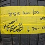 255 / 40 / 20  MICHELIN PILOT SPORT EV ACOUSTIC FOAM TYRE VB