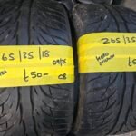 265 / 35 / 18 HERO MILANZA TYRES  - TWO AVAILABLE