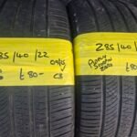 285 / 40 / 22  PIRELLI SCORPION ZERO TYRES -  FOUR AVAILABLE