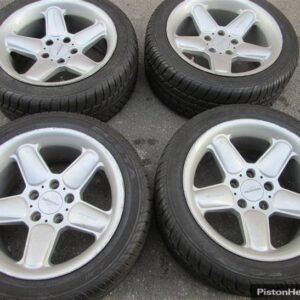 17" GENUINE AC SCHNITZER ALLOY WHEELS / TYRES - E30 M3