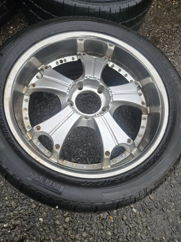 22" GENUINE RENNEN ALLOY WHEELS / TYRES PORSCHE FITMENT - Image 3