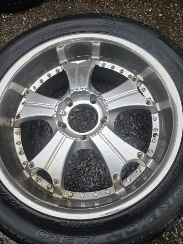 22" GENUINE RENNEN ALLOY WHEELS / TYRES PORSCHE FITMENT - Image 4
