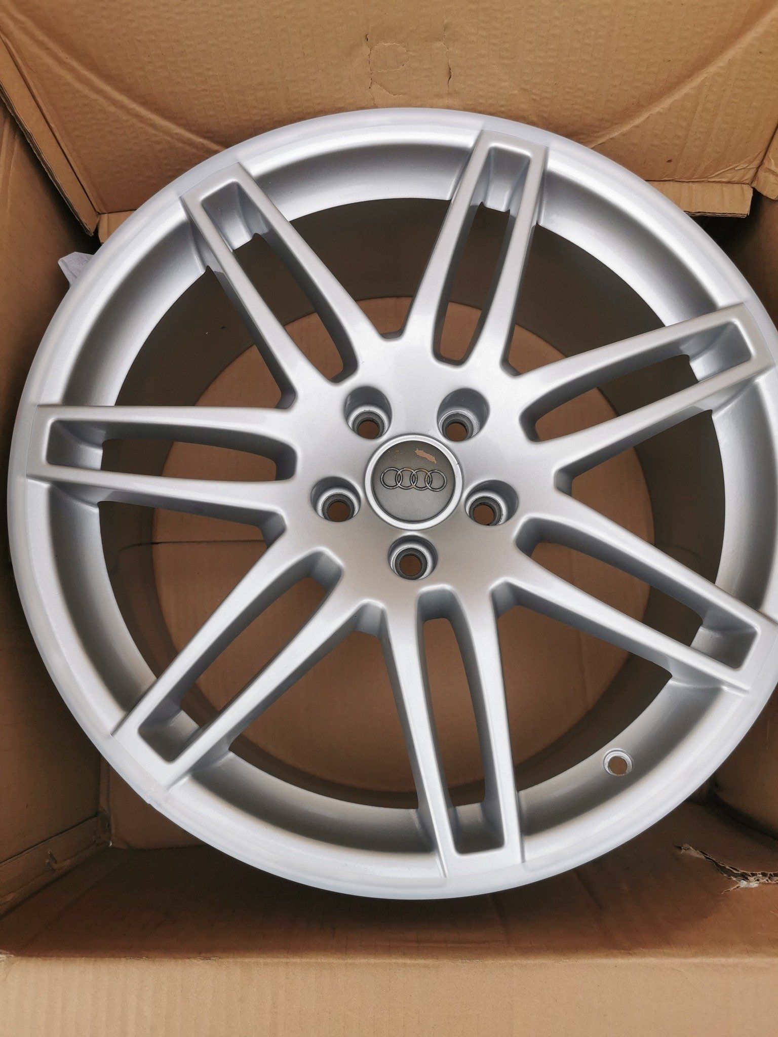 1 19" GENUINE AUDI LE MANS S LINE ALLOY WHEEL 5 X 112 FITMENT 8.5 X 19" - Image 1