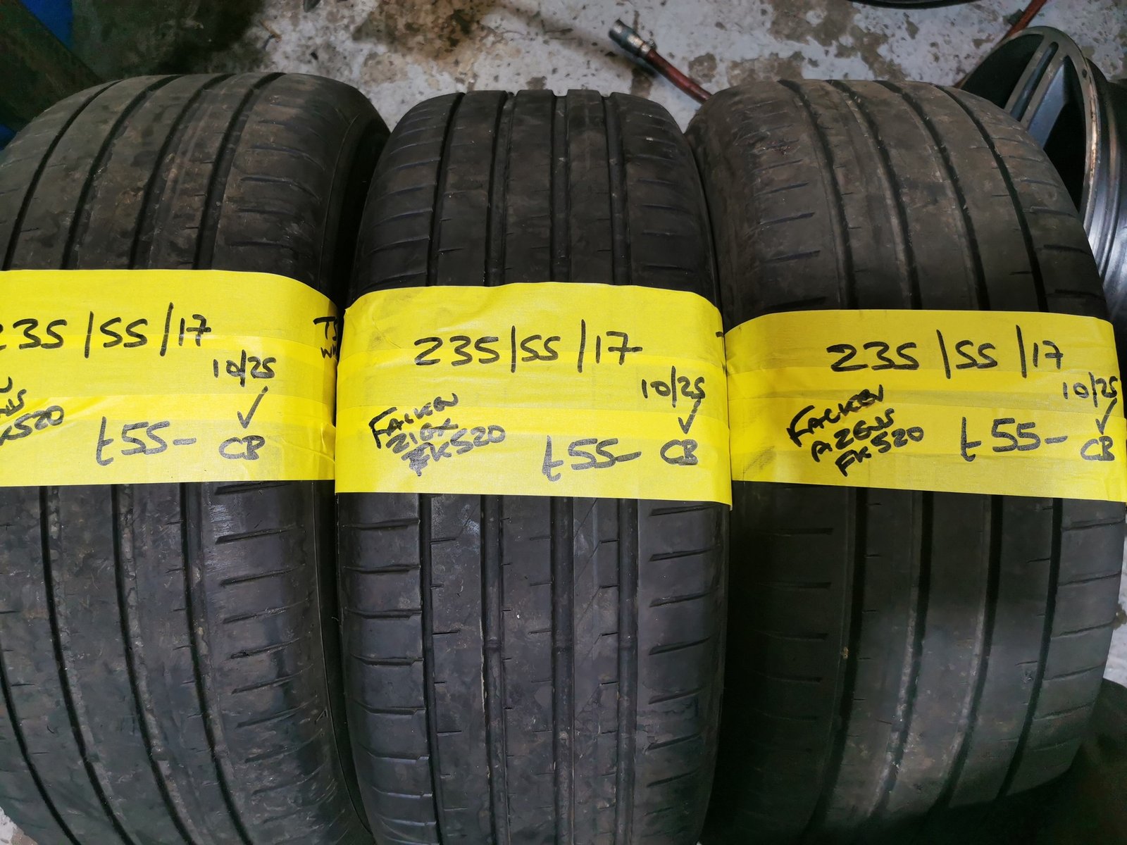 235 55 17 falken 235 / 55 / 17 FALKEN ZIEX FK 520 TYRES -THREE AVAILABLE - Image 1