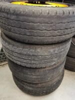 16" VOLKSWAGEN T5 STEEL WHEELS-  REPAINTED IN ORANGE - WITH 205/65/16C TYRES - Image 3