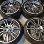 19" RIVA ATV BMW BI COLOUR ALLOY WHEELS / TYRES - BMW 5 SERIES OFFSET