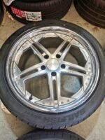 19" GENUINE FINICHI FIRENZE ALLOY WHEELS / NEW TYRES - 5 X 120 FITMENT - VOLKSWAGEN T5 / T6 - Image 6