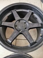 19" GENUINE QUANTUM 44 TS1 FORGED MONOBLOCK ALLOY WHEELS IN SATIN BLACK  - BMW E46 M3 FITMENT - Image 3