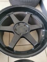 19" GENUINE QUANTUM 44 TS1 FORGED MONOBLOCK ALLOY WHEELS IN SATIN BLACK  - BMW E46 M3 FITMENT - Image 5