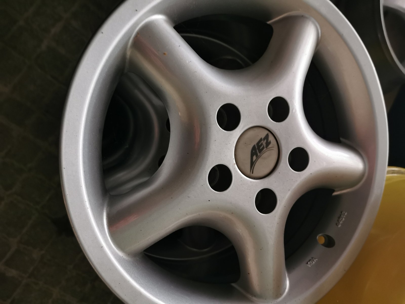 AEZ WHEELS 15" GENUINE AEZ ALLOY WHEELS - ORIGINAL FACTORY UPGRADE FOR THE VOLKSWAGEN T4 - 5 X 112 FITMENT - Image 1