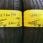 225 / 50 / 17 BRIDGESTONE POTENZA S001 RUN FLAT TYRES - TWO AVAILABLE
