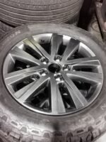 17" GENUINE VOLKSWAGEN T5 / T6 CASCAVEL ALLOY WHEELS  WITH AVON ALL TERRAIN TYRES - Image 2