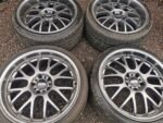 20" GENUINE ASA REVOLUTION DEEP DISH BMW STAGGERED ALLOY WHEELS / TYRES